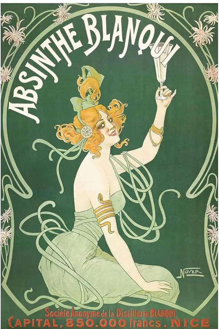 Absinthe Blanoui Poster 40x50