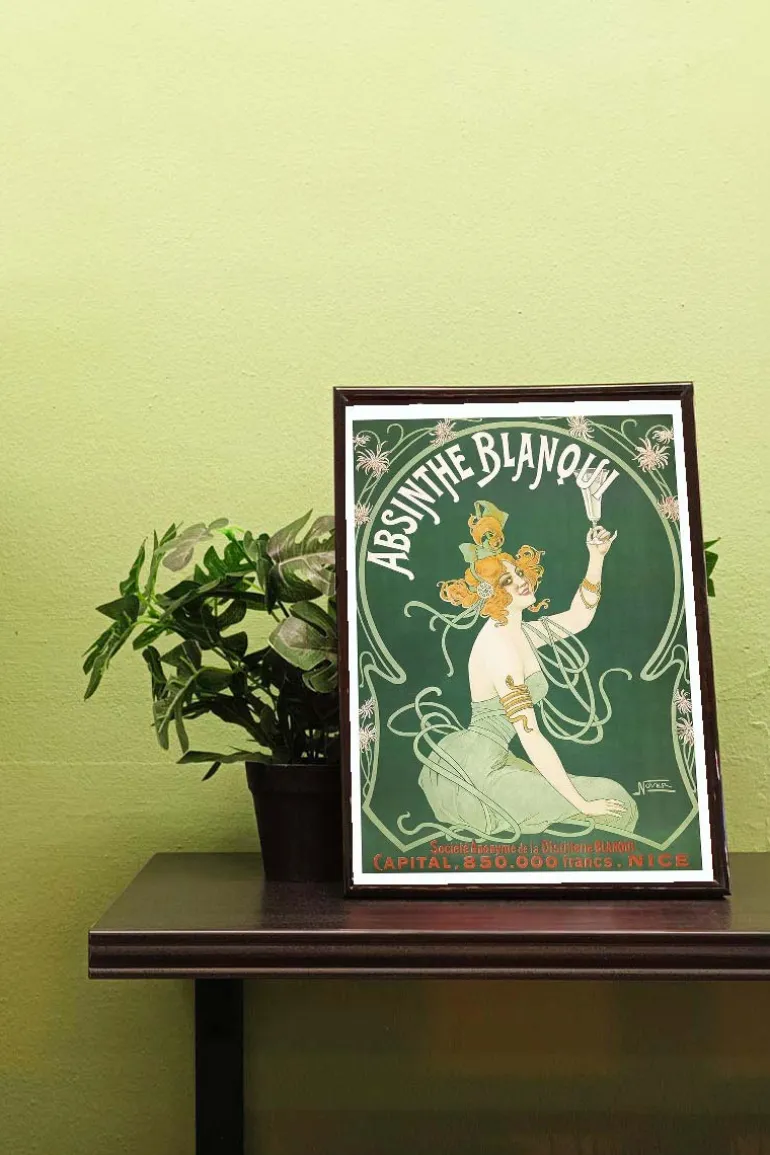 Absinthe Blanoui Poster 40x50