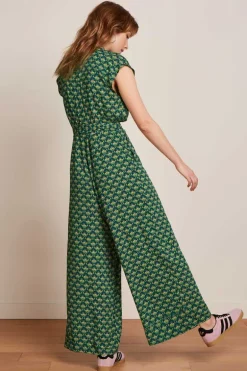 Amy Jumpsuit Toulouse Dobby Black - King Louie