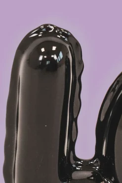 Ballonornament 'Love it!' Zwart