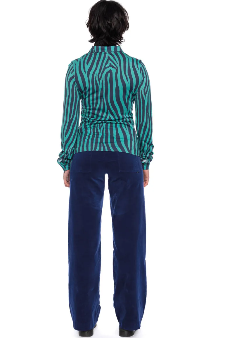 Blouse Arabella DBL/TRQ - Ato Berlin