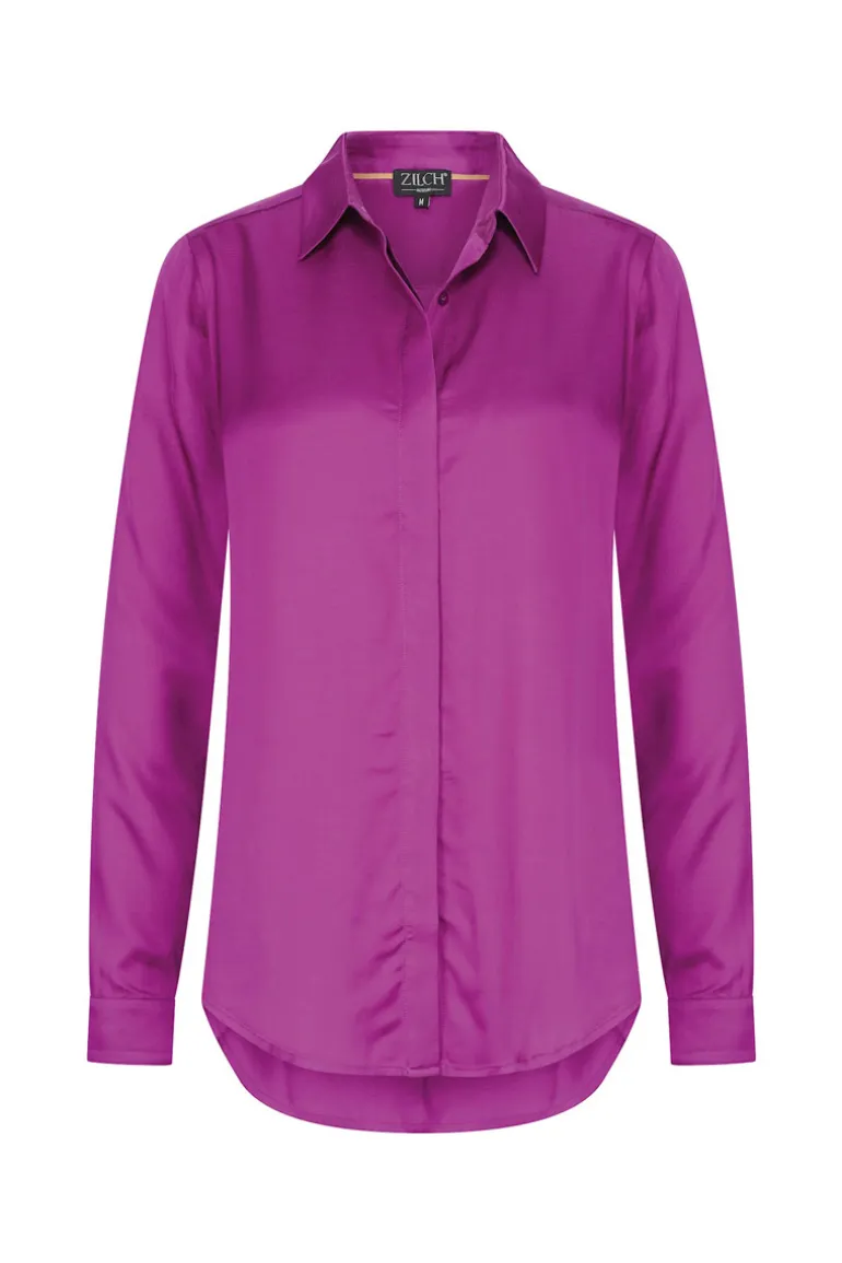Blouse Basic Raspberry - Zilch