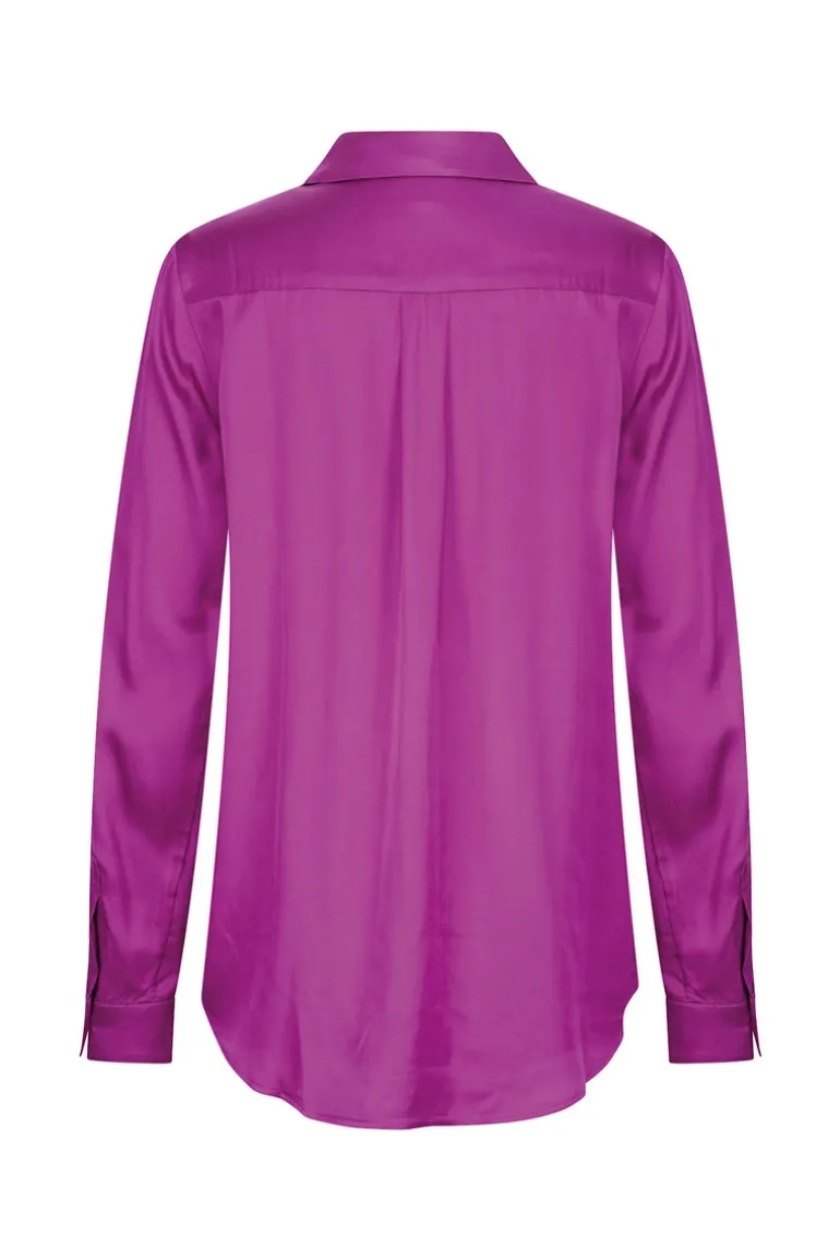 Blouse Basic Raspberry - Zilch
