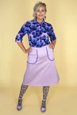 Blouse Oceana Skjorte Lilla - Margot