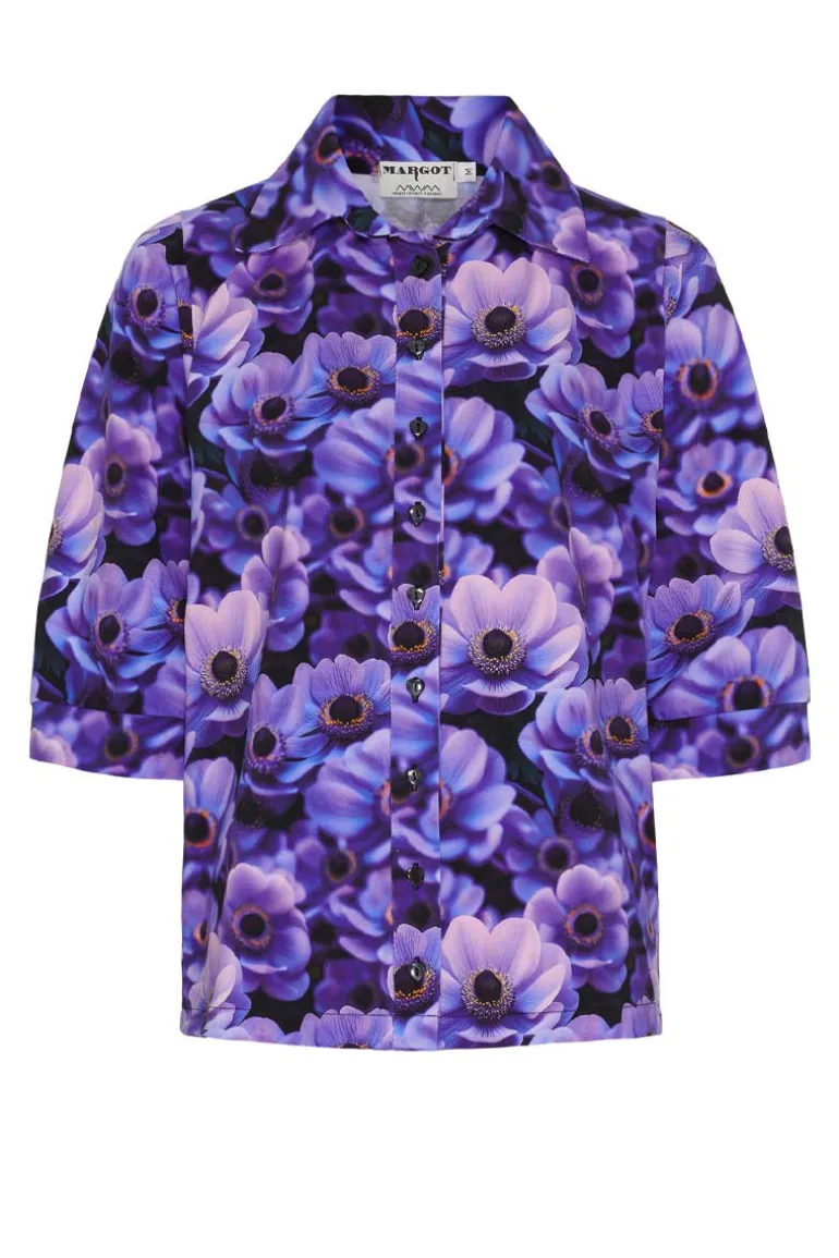 Blouse Oceana Skjorte Lilla - Margot