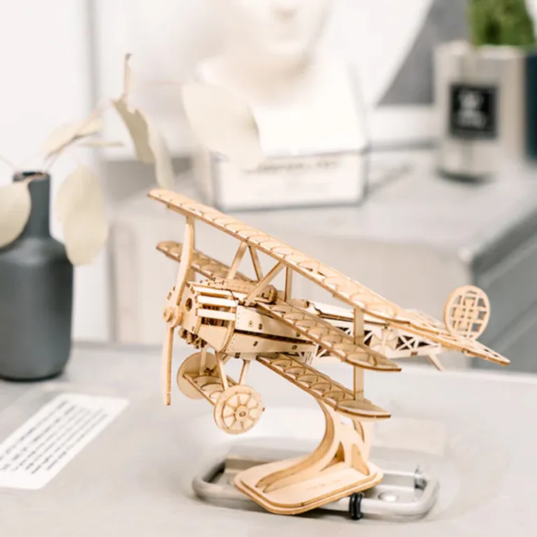 Bouwpakket 3D Houten Puzzel | Airplane