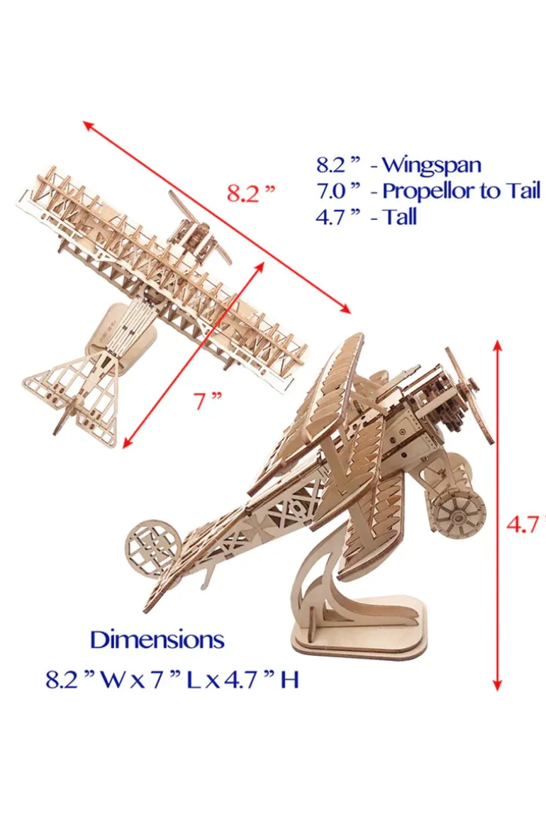 Bouwpakket 3D Houten Puzzel | Airplane