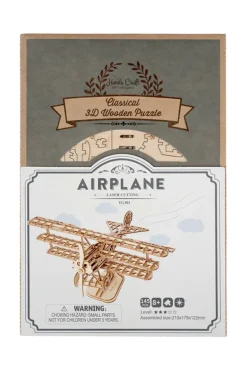 Bouwpakket 3D Houten Puzzel | Airplane