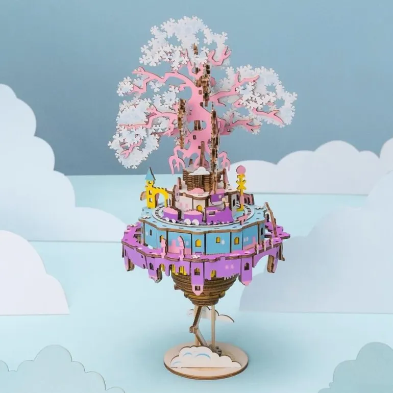Bouwpakket 3D Houten Puzzel | City In The Sky