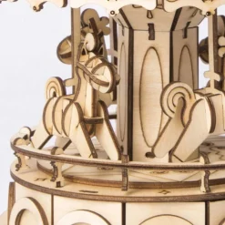 Bouwpakket 3D Houten Puzzel | Merry-Go-Round