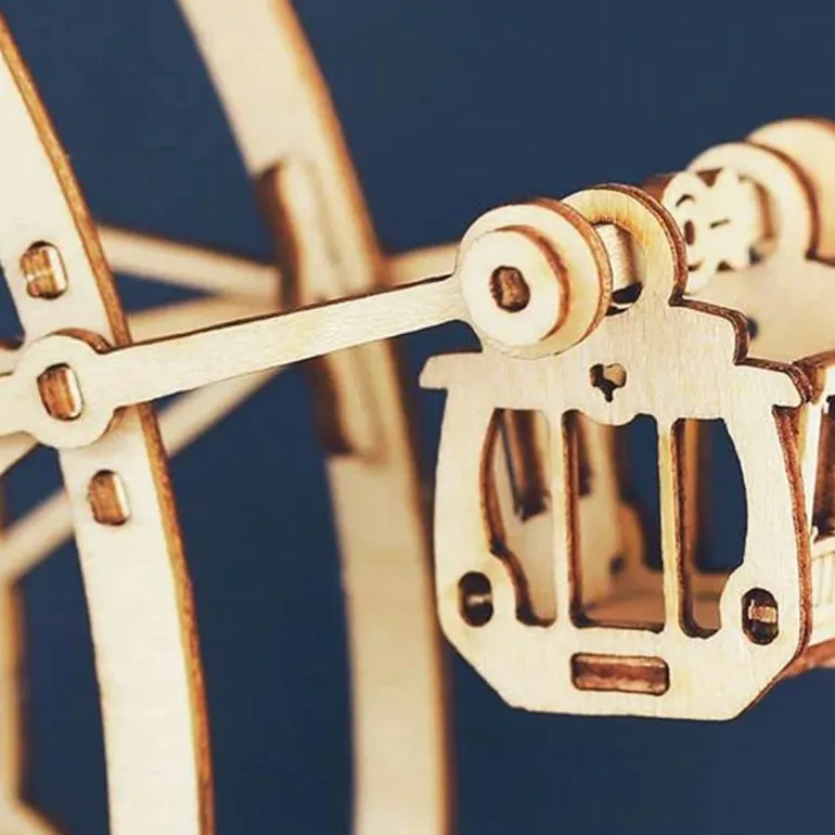 Bouwpakket 3D Houten Puzzel Music Box | Ferris Wheel