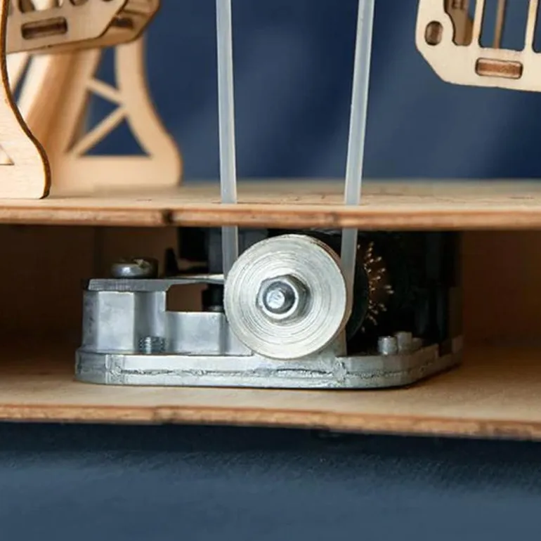Bouwpakket 3D Houten Puzzel Music Box | Ferris Wheel