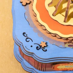 Bouwpakket 3D Houten Puzzel Music Box | Vintage Gramophone