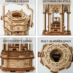 Bouwpakket Mechanical Music Box | Victorian Lantern