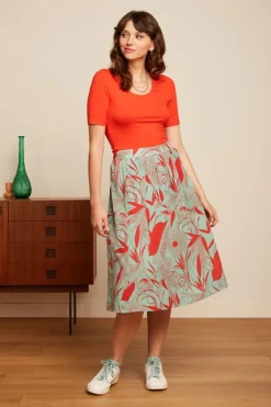 Carice Top Uni Rib Sun Orange - King Louie