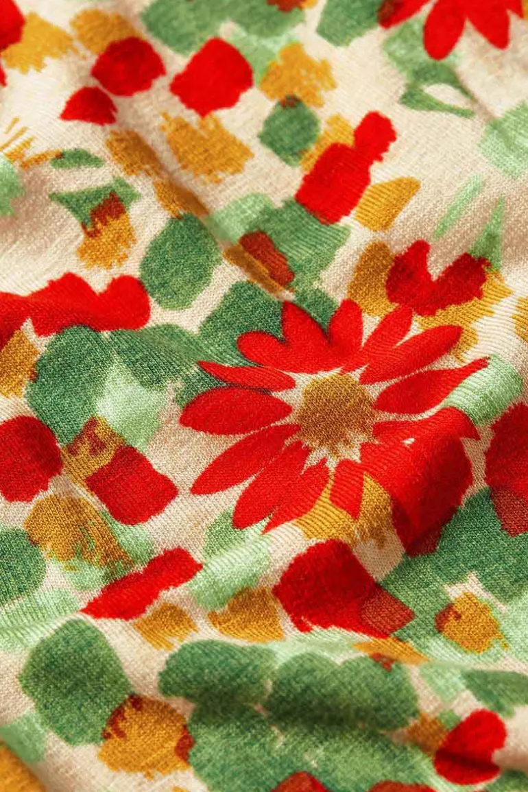 Carina Blouse Punch Fire Red - King Louie