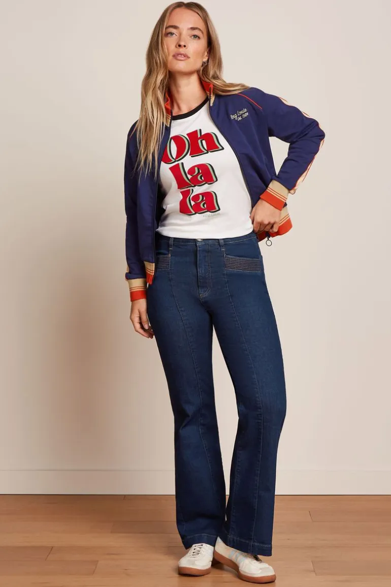 Chris Pants Onyx Denim Deep Blue - King Louie