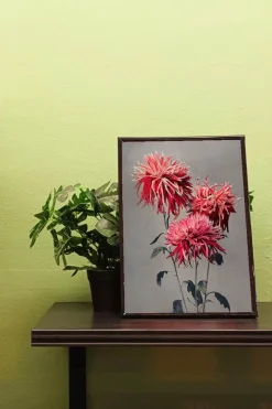 Chrysanthemum Ogawa Kazumasa bloemenprint