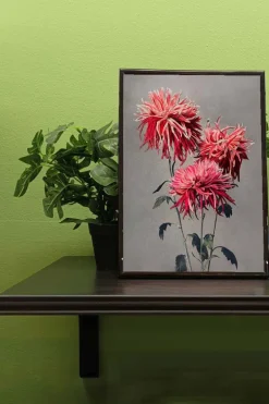 Chrysanthemum Ogawa Kazumasa bloemenprint
