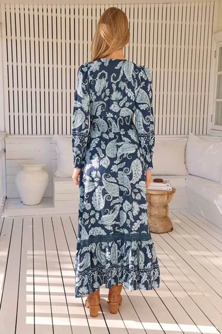 Dress Bordeaux Sabrina Maxi - Jaase
