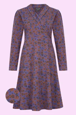 Dress Cross Flowerbed Blue - Zilch