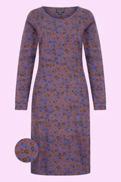 Dress Pockets Flowerbed Blue - Zilch