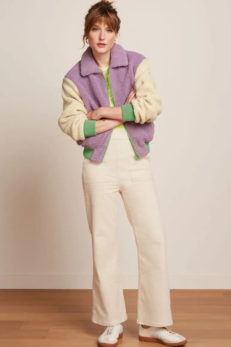 Fay Jacket Teddy Sheer Lilac - King Louie