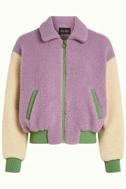 Fay Jacket Teddy Sheer Lilac - King Louie