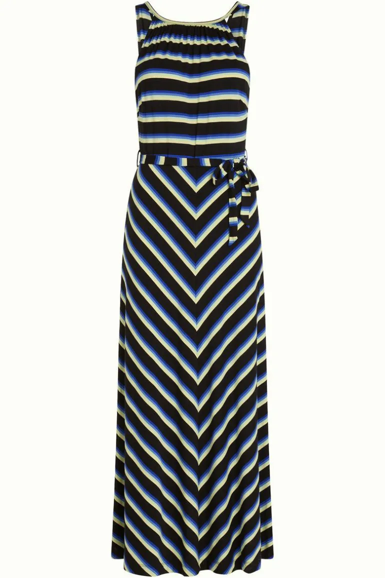Hazel Dress Embla Stripe Black - King Louie