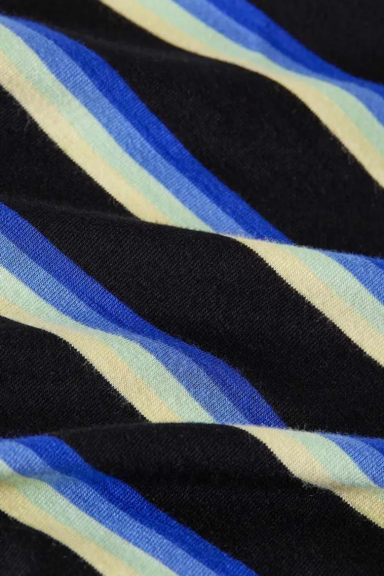 Hazel Dress Embla Stripe Black - King Louie