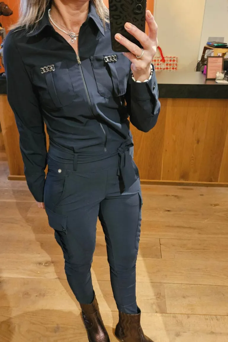 Jumpsuit Zipper Classic Blue 600/02/410 - Zip73