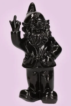 Kabouter F*ck You - Zwart 32cm