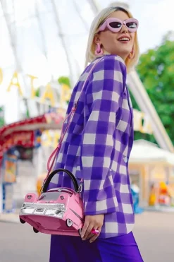 Kitty's Drive In Movie - Catablanca Cattilac Top-Handle Bag - Vendula London