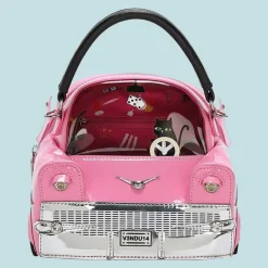 Kitty's Drive In Movie - Catablanca Cattilac Top-Handle Bag - Vendula London