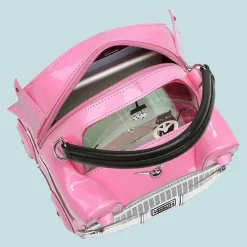Kitty's Drive In Movie - Catablanca Cattilac Top-Handle Bag - Vendula London