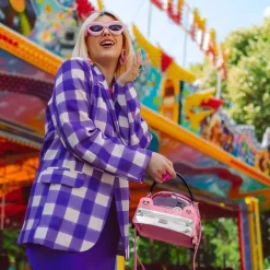 Kitty's Drive In Movie - Catablanca Cattilac Top-Handle Bag - Vendula London