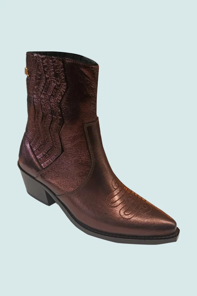 Laarsje Imke Dark Brown - Babouche
