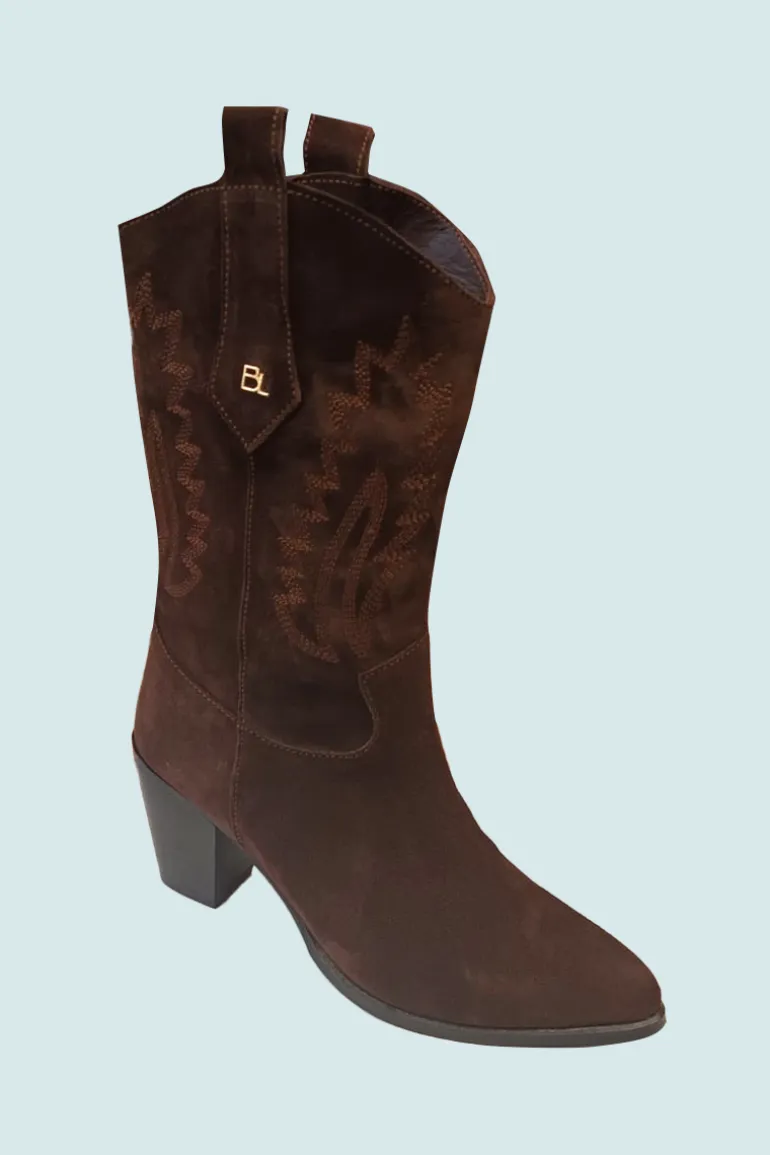 Laarsje Senna Dark Brown - Babouche