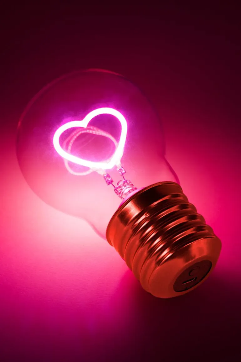 Lightbulb Heart