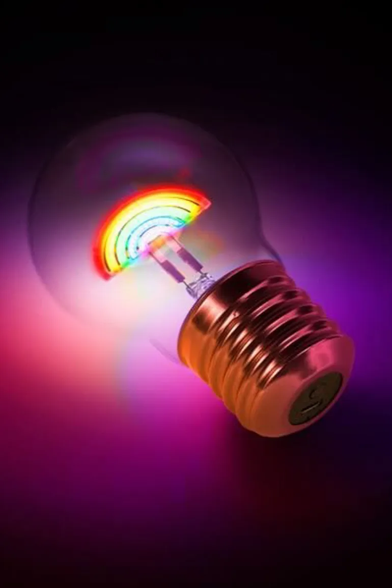 Lightbulb Rainbow