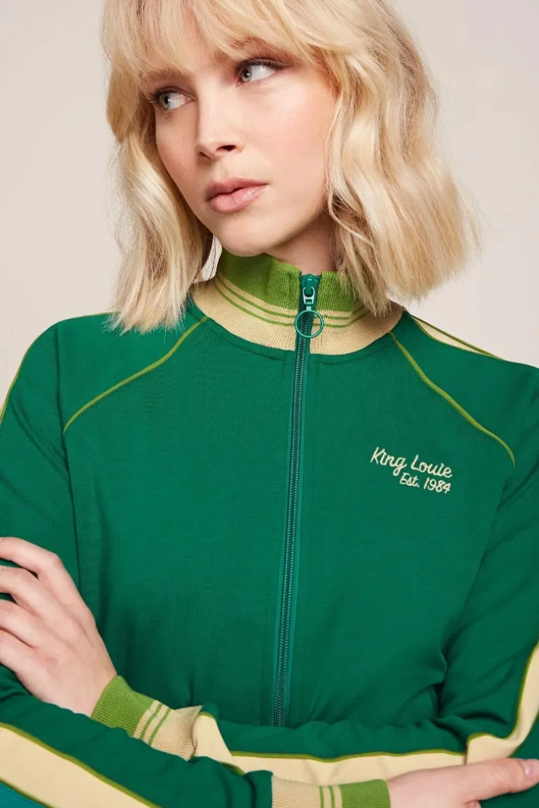 Lila Coljack Daytona Sweat Nile Green - King Louie