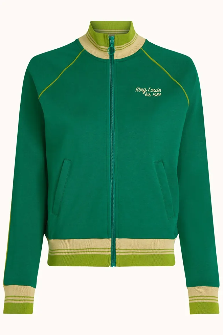 Lila Coljack Daytona Sweat Nile Green - King Louie