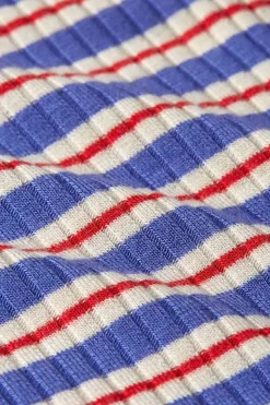 Lili Tee Surf Stripe Baja Blue - King Louie
