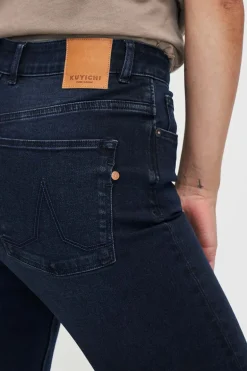 Lisette Flare Deep Blue Deep Blue - Kuyichi