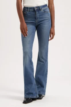 Lisette Flare Super Aged Blue - Kuyichi