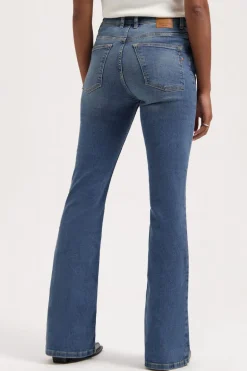Lisette Flare Super Aged Blue - Kuyichi