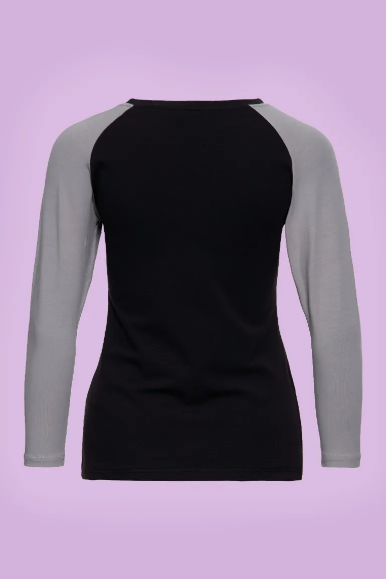 Longsleeve 'Queen CA' Black - Queen Kerosin