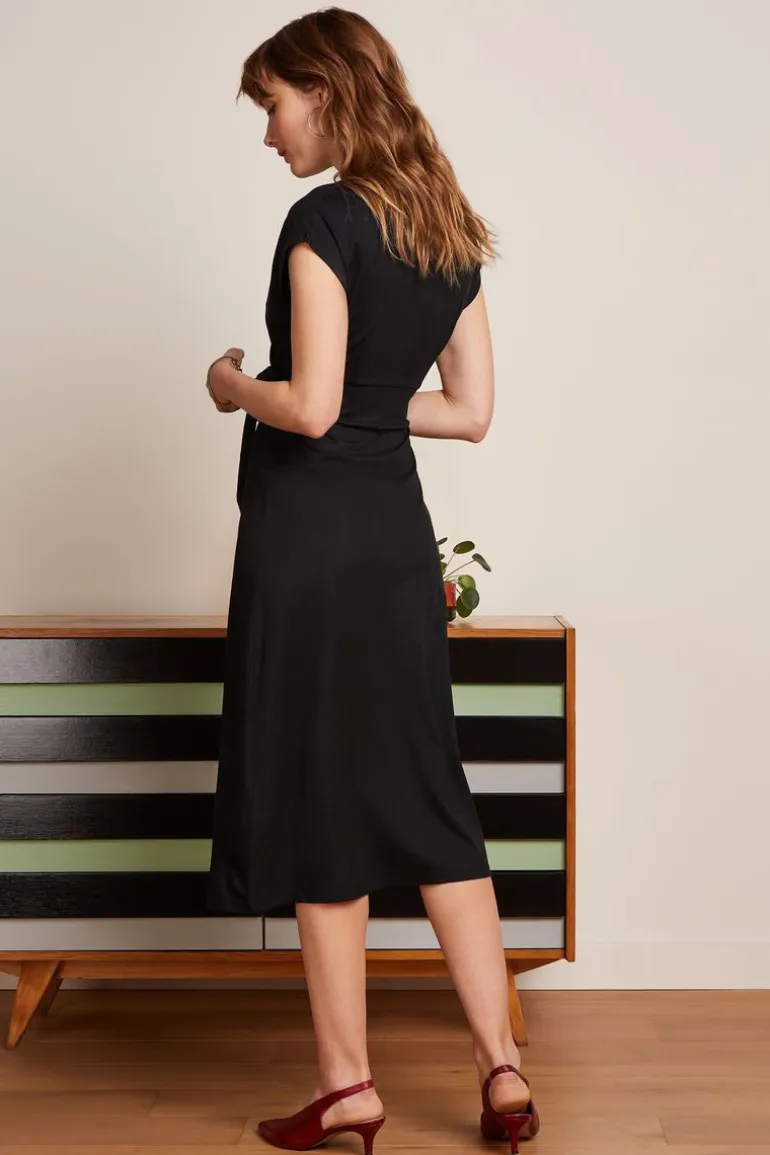 Lot Midi Dress Viscose Classic Black - King Louie