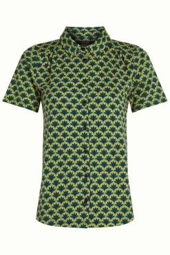 Maisie Blouse Touche Beacon Blue - King Louie