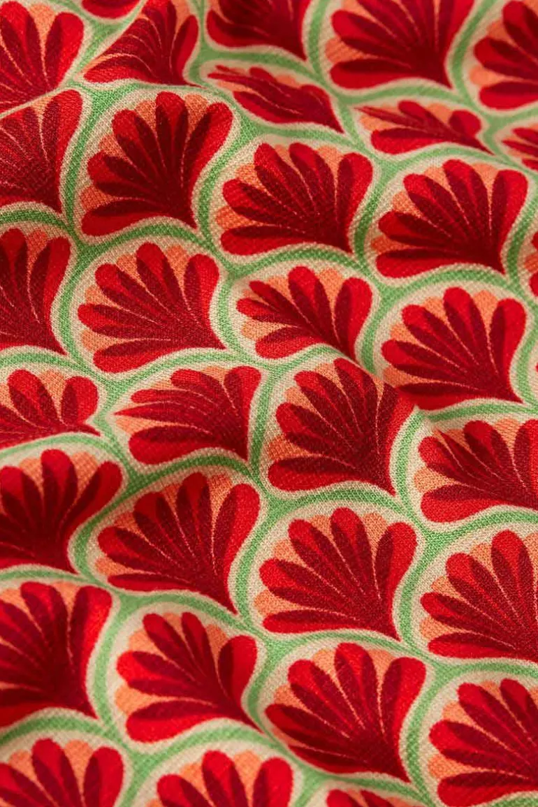 Maisie Blouse Touche True Red - King Louie